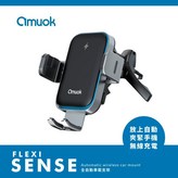 Amuok 全自動車載15W無線充電支架，自動感應，穩固支撐，多角度調節，快速充電