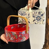 鳶尾花提籃-紅色+手提禮盒裝,無規格 × 1個