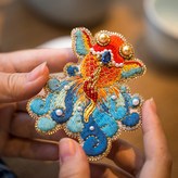 錦鯉胸針材料包 × 1個