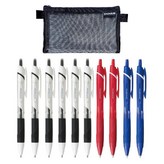 0.5(흑6-청2-적2)10개+메쉬필통 × 1개