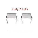 실버 자가밍 시계 귀걸이 26mm 1쌍 × 1개