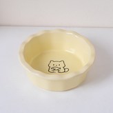 貓抱魚碗(黃色):1個 × 1個