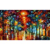 가로등 아래의 연인