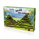 4.잔디 블럭 40피스 세트 × 1개