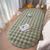 抹茶色-1430克/橢圓60*90cm加密加厚 × 1個