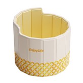 70*68cm甜甜橙光板材圓形泡澡桶-靠背款式 × 1個