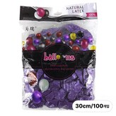C&D 라텍스풍선_퍼플(25cm/100개입) × 1세트