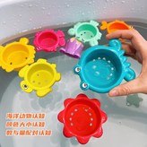 海洋生物8層疊疊杯 × 1個