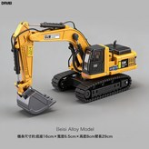 合金黃色履帶挖掘機(合金挖鬥帶燈光音效):如圖 × 1個