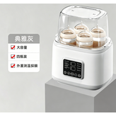 溫奶消毒二合一多功能溫奶器 灰色 × 1個