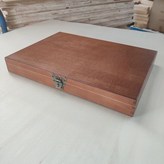 레트로 페인트 30x20x5CM 나비 잠금 코(내경 2 × 1개