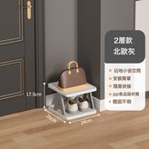 【北歐灰】2層-加厚加高☆質保十年:無規格 × 1個
