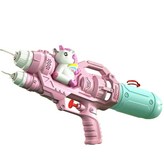 400ml 雙噴頭獨角獸水槍 粉色 射程5 - 7米 × 1套
