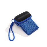 圓柱盒—寶藍,毛巾尺寸：30*60±2cm × 1個