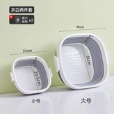 灰色,兩件套 大號+小號 熱賣 × 1個