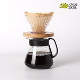 우드글라스 리브 핸드드립세트 × 1개