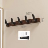 6. Black 5 hooks × 1개