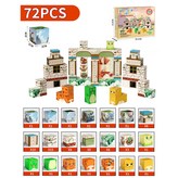 【恐龍樂園-72PCS】英文彩盒 × 1個