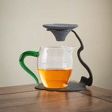 4_祥雲茶漏 支架 綠柄企鵝公杯 × 1套