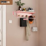 置物式粉5【免釘/打孔】:如圖 × 1個