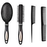 타키타키 헤어브러쉬 빗 4종세트, 롤빗+패들빗+커트빗+꼬리빗 × 1개