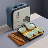 四方包前程大西施壺綠色黑盤:如圖所示713 × 1個