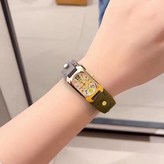 牛皮數字深棕色手表電池禮盒-標配 × 1個