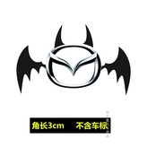 蝙蝠貼-黑色 × 1個