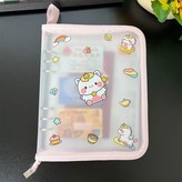 粉色馬寶孕檢冊-A4A5正反可放100張 × 1個