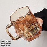 帶把鑽石杯-琥珀 × 1個