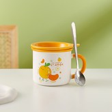 【杯+蓋+勺】橘子:300ml × 1個