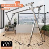 加厚加粗1.6米雙杆伸縮+20風勾 × 1個