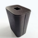 뚜껑형휴지통(초코브라운) × 1개