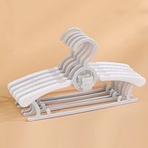 레인보우 길이조절 옷걸이 그레이 1p × 1개