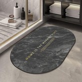 輕奢極簡無框#黑灰金字#圓,門寬60*40釐米 硅藻泥適小戶型 偏小 × 1個