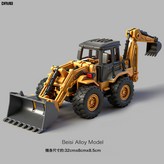合金黃色兩用車(合金推鬥帶燈光音效):如圖 × 1個