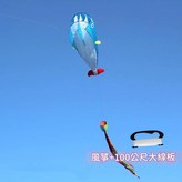 5.5米藍色軟體海豚 100米大線板 × 1個