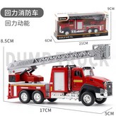 大號合金消防雲梯車【雙開門】 × 1個