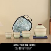 漸變綠-手抓壺旅行套裝（便攜包）:如圖 × 1個