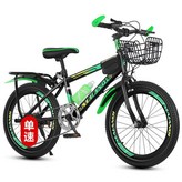 黑綠色+單速(戰神版+車筐后座)24寸適應身高150/168厘米 × 1個