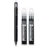 블랙 볼펜 1개 + 리필 2개