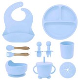 淺藍色小鴨杯木柄小熊10件套 × 1個