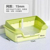 手提式-抹茶綠【網距15mm】,加高加寬 × 1個