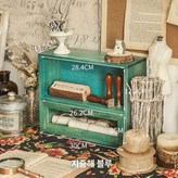 1칸 1서랍 지중씨블루 × 1개