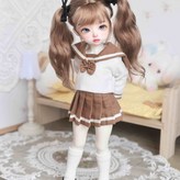 咖色裙子款,六分一套三點 × 1個
