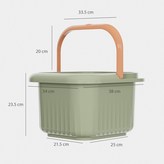 手提：綠色【贈磨腳器】 × 1個