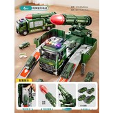 洲際導彈變形彈射導彈車 4合金軍事 禮盒 × 1個