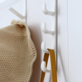 문걸이행거 브라운