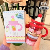 紅色小狗Tritan - 彩盒包裝 700ML - Tritan材質 × 1個
