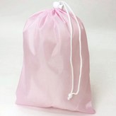 粉色牛津布束口袋 × 1個